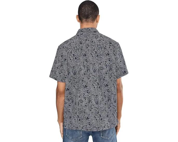 Liverpool Los Angeles рубашка с коротким рукавом и принтом пейсли на пуговицах