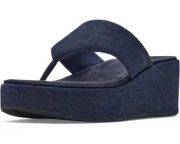 FitFlop Сандалии Platfforms Denim на клиновидном каблуке