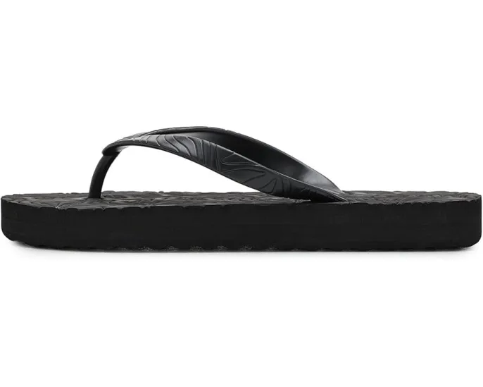 Шлепанцы Roxy Beach Up с легкой конструкцией и круглым носком