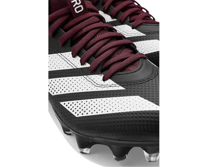 Бутсы Adidas adizero Impact с бордовыми вставками