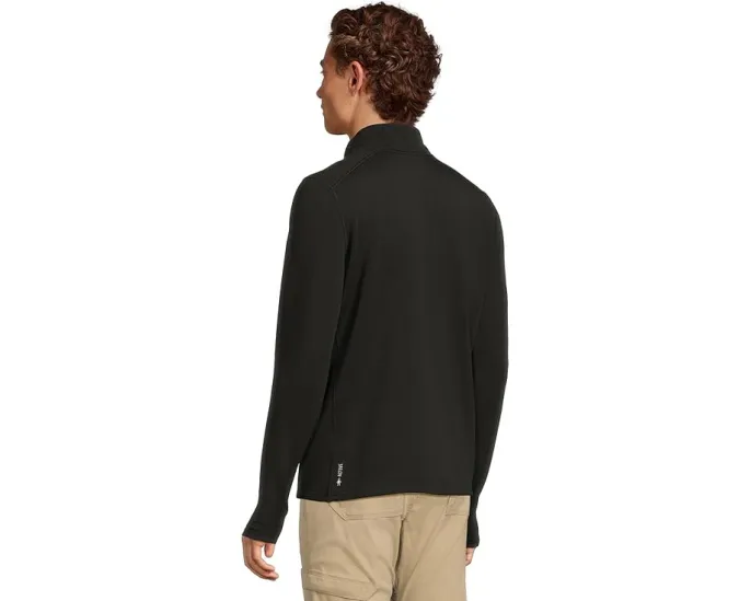 Smartwool Active Fleece Wind 1/2 Zip с ветрозащитной панелью и технологией 4-way stretch