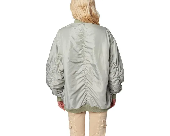 Бомбер Blank NYC из нейлона с резинками и спортивным кроем