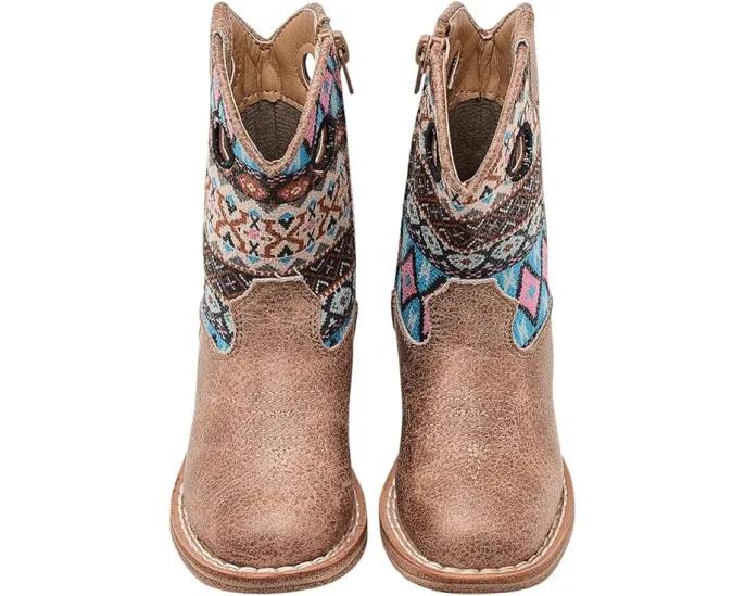 Сапоги Willow Aztec для малышей с принтом и квадратным носком от Roper Kids