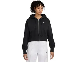 Nike Sportswear Phoenix Fleece худи свободного кроя с молнией и укороченным низом