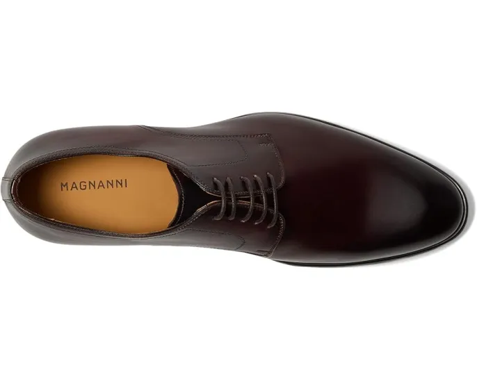 Magnanni оксфорды Melo из кожи с массивным каблуком