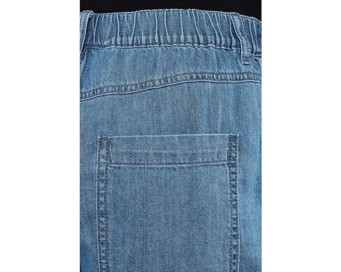 Шорты Zoe Shorts Madewell с эластичной спиной из денима