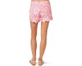 Шорты Buttercup Stretch с фигурным подолом и принтом Lilly Pulitzer