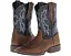 Ariat Kids Tombstone ковбойские сапоги с квадратным носком и съемной стелькой Booster Bed