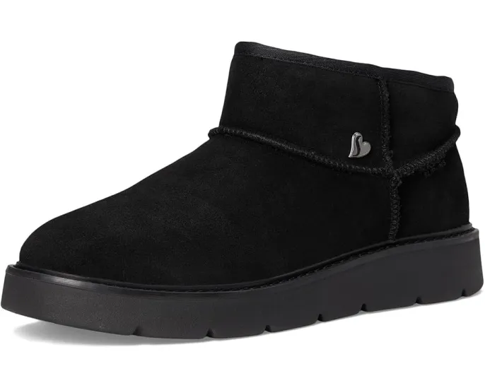 SKECHERS Keepsakes Cozy мини ботинки без шнуровки с утеплением из шерсти и стелькой Memory Foam