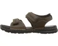 Сандалии Rockport Darwyn Quarter Strap с открытым носком и двумя застежками