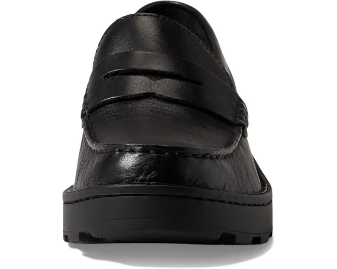 Мокасины Born Carrera из мягкой замши с классическим дизайном пенни лофера