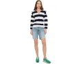 Шорты AG Jeans Ex-Boyfriend Mid Rise Slouchy с расслабленным кроем и длиной по шву 7 дюймов