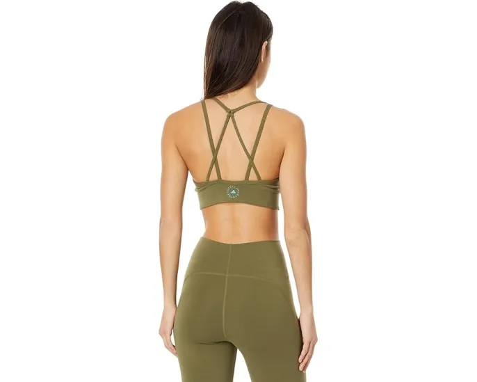 Спортивный бюстгальтер TrueStrength Yoga со средней поддержкой от adidas by Stella McCartney