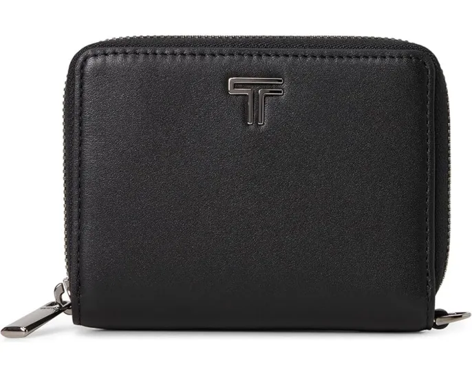 Кошелек на молнии Tumi Tri Fold Zip Around с многочисленными отделениями