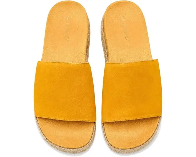 Сандалии VIONIC Yasmina с платформой и поддержкой свода стопы из замши