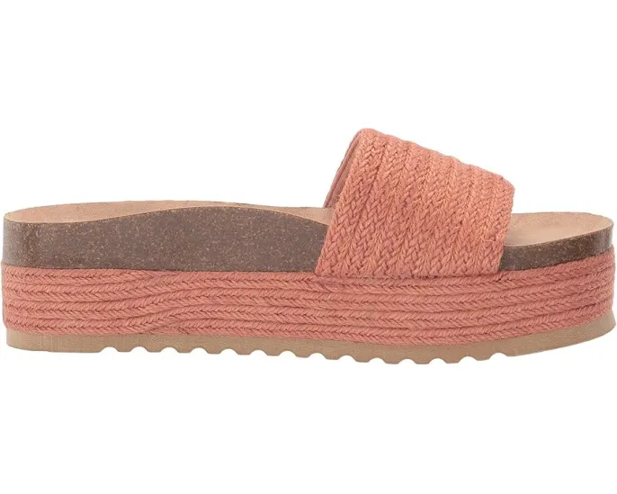 Босоножки Dirty Laundry Palm Desert Sky на платформе и клине