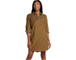 Платье Toad&Co Cascadia Popover с длинным рукавом из вельвета