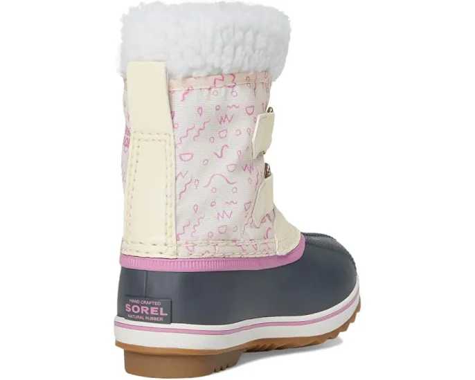 SOREL Kids Yoot Pac водонепроницаемые ботинки из нейлона с утепленной манжетой