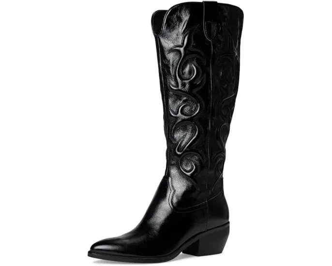 Сапоги Mirla до колена от Dolce Vita с острым носком и декоративным голенищем