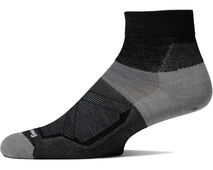 Носки Smartwool Bike Zero Cushion Ankle с цветными блоками и средней амортизацией