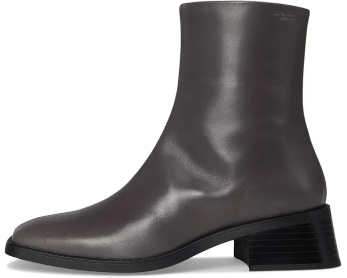 Ботильоны Vagabond Shoemakers Blanca из кожи на каблуке с квадратным носком