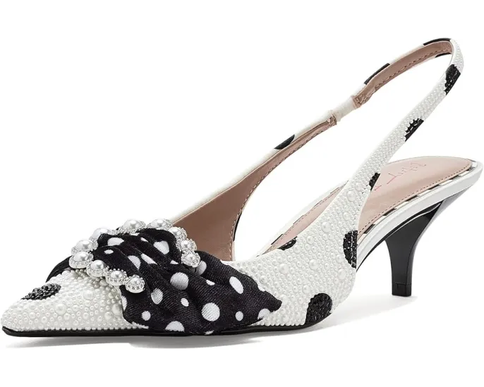Туфли Blue by Betsey Johnson Bryanna на каблуке с жемчугом