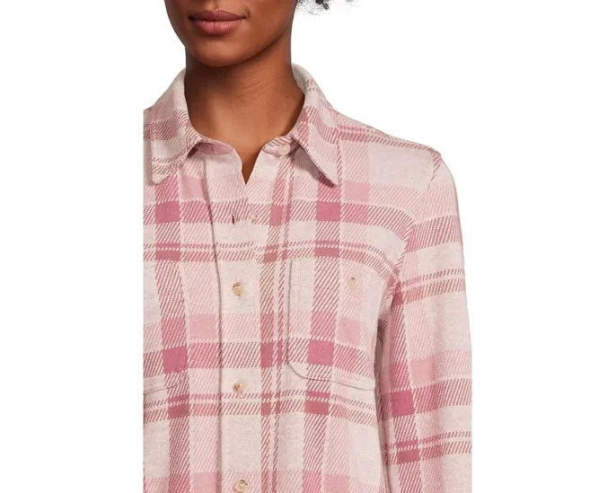 Свитер-рубашка Faherty Legend с невероятно мягкой вязкой и накладными карманами