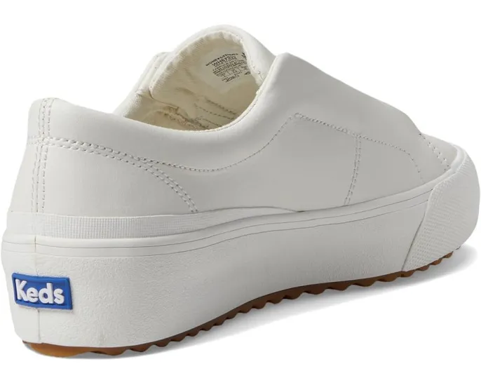 Обувь Keds Remi Leather Slip On из кожи с декоративной шнуровкой