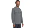 Tommy Bahama Длинная рубашка Fireside Coast с начесом и отделкой из шамбри