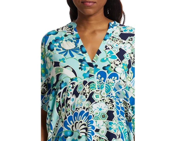 Пижама N by Natori Fusion Fans с коротким рукавом из шифона