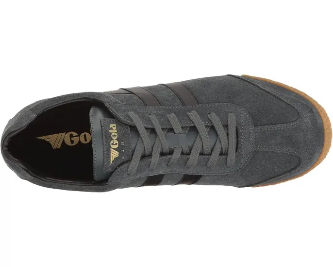 Gola Harrier кроссовки из гладкой кожи с круглым носком и резиновой подошвой