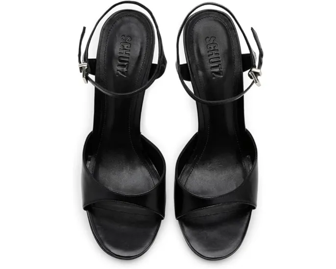 Босоножки Scarlett Platform Schutz на высокой шпильке с платформой и ремешком на щиколотке