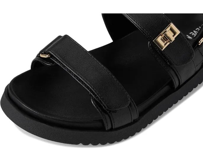 Детские сандалии Steve Madden Mona с регулируемыми ремешками и плоской подошвой