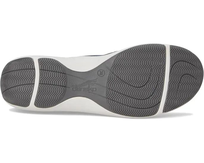 Мокасины Dansko Harper из замши с эластичными ремешками