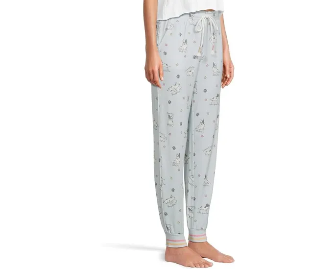 Брюки P.J. Salvage Banded Pant с принтом и манжетами