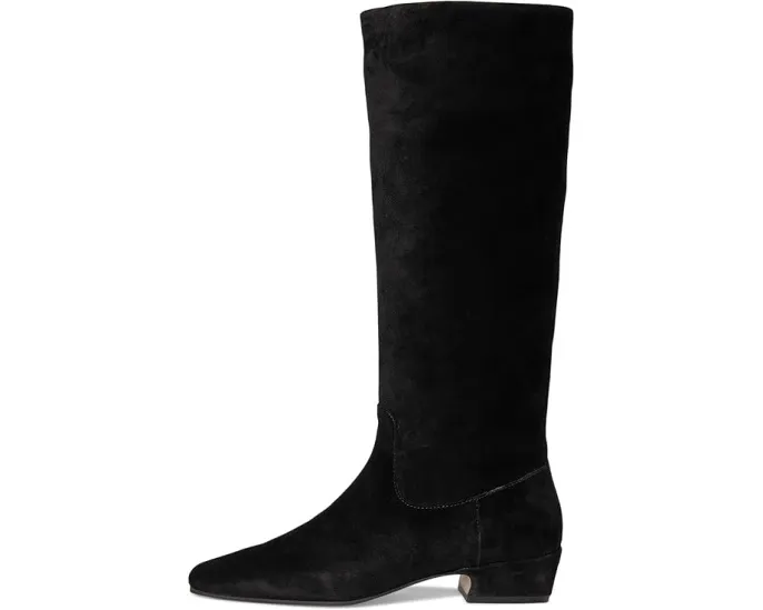 Ботинки Steve Madden Dantelle до колена из замши с квадратным носком на резиновой подошве