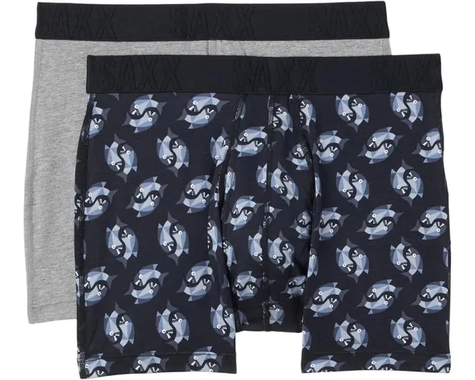 Набор из 2 трусов-боксеров SAXX Droptemp Cooling Cotton с технологией охлаждения