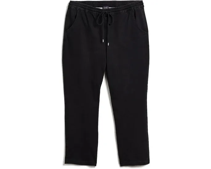 Джинсовые брюки NYDJ Relaxed Drawstring Pull-On Plus Size на кулиске