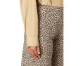 Широкие брюки Norma Kamali Bias Elephant с леопардовым принтом