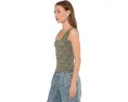 Топ Free People Love Letter Cami с цветочным жаккардом и рюшами