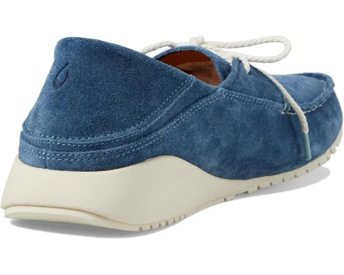 Лоферы OluKai Ka'a Driver из итальянского замша с овечьей подкладкой