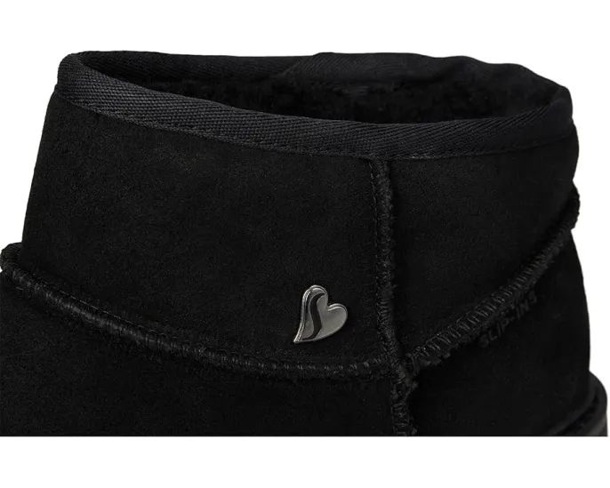 SKECHERS Keepsakes Cozy мини ботинки без шнуровки с утеплением из шерсти и стелькой Memory Foam