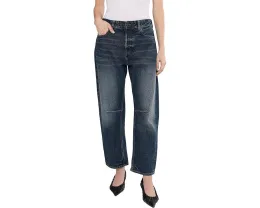 Джинсы Madewell Darted Barrel Leg с вытачками на коленях