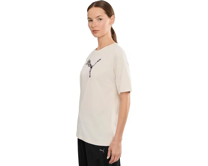 Essentials Graphics Animal Print Relaxed Tee