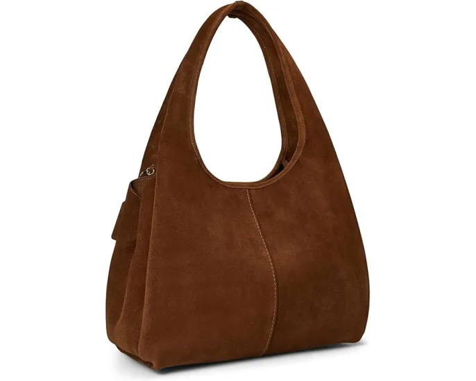 COACH сумка Lana через плечо из замши с двумя отделениями