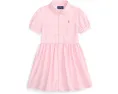 Платье-рубашка из хлопкового оксфорда для малышей и детей Polo Ralph Lauren Kids