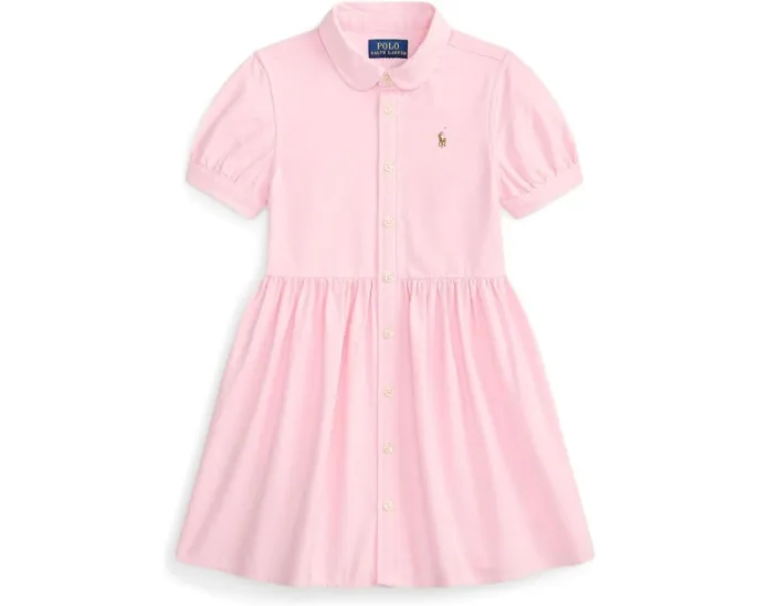 Платье-рубашка из хлопкового оксфорда для малышей и детей Polo Ralph Lauren Kids