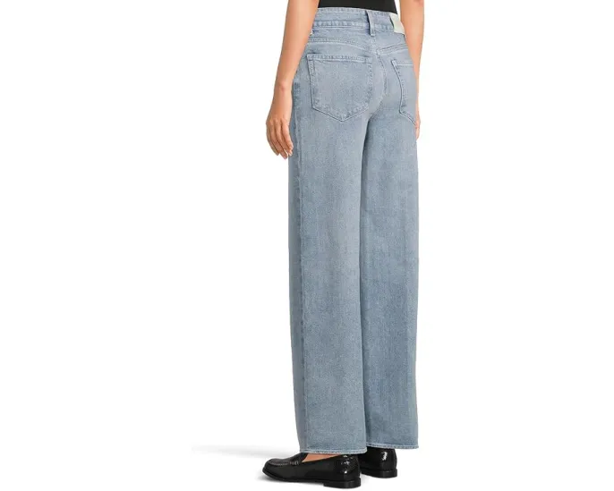 Джинсы Paige Sasha 32 дюйма в цвете Verse с прямой штаниной и высокой посадкой