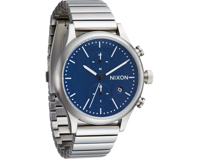 Хронограф Nixon Station Chrono с японским механизмом Miyota и водонепроницаемостью 10 ATM