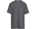 Футболка adidas Kids Collegiate Arch Heather с круглым вырезом и графическим логотипом